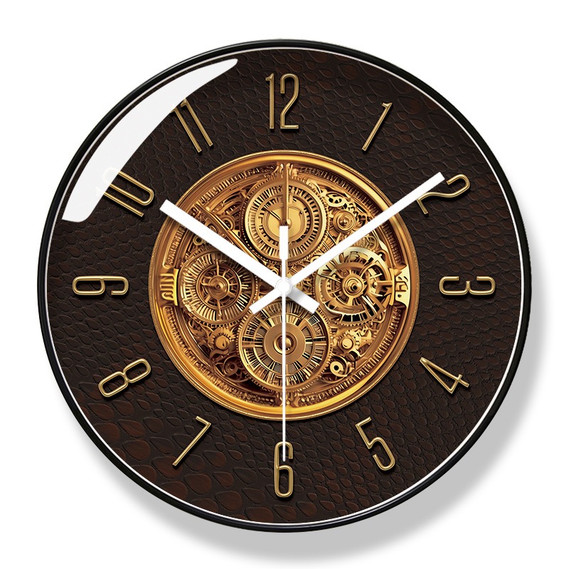 Luxury Lifestyle Watches - นาฬิกาแขวนสไตล์ยุโรป ดีไซน์ทันสมัย เงียบสงบ สร้างสรรค์ หรูหรา ตกแต่งห้องนั่งเล่น
