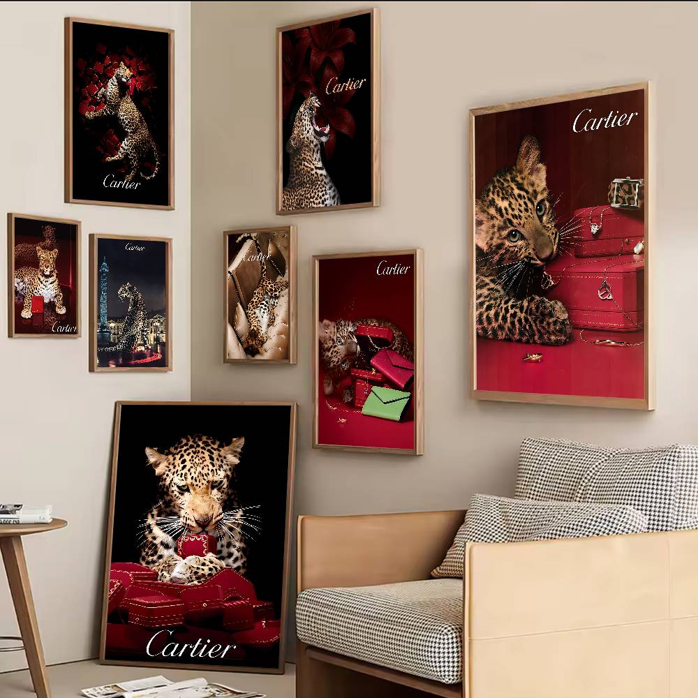 Luxury Lifestyle Wallpaper - หรูหรา C-CarTierS แฟชั่นดีไซน์ DIY สติกเกอร์ติดผนังแฟนซีสำหรับห้องนั่งเล่นบาร์ตกแต่งผนังตกแต่ง