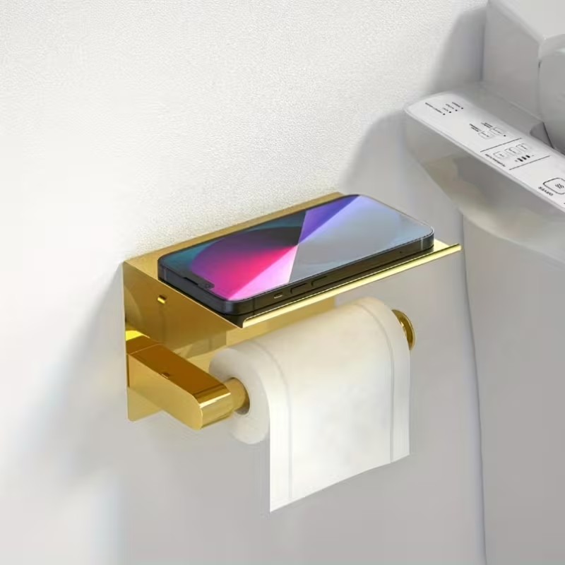ที่ใส่กระดาษชำระสีทองสุดหรูพร้ - Luxury Lifestyle Wallpaper บทวิจารณ์และราคา