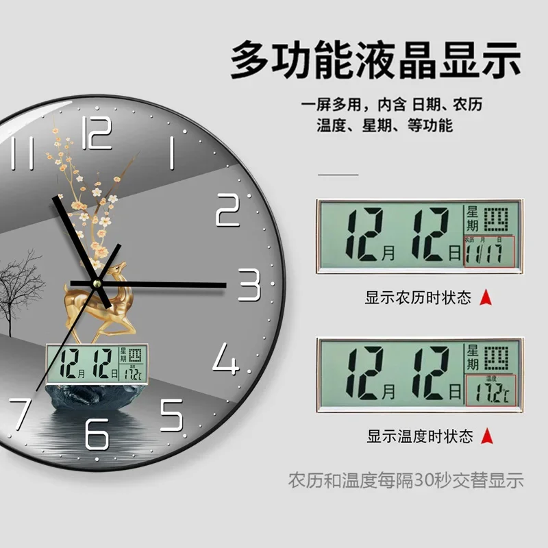 นาฬิกานาฬิกาแขวนห้องนั่งเล่นพร - Luxury Lifestyle Watches บทวิจารณ์และราคา