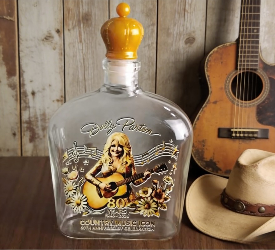 ขวดเหล้าวิสกี้ธีมเพลงคันทรี่ระ - Glass Decanter Whiskey บทวิจารณ์และราคา