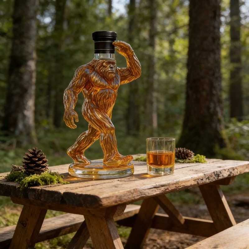 ขวดเหล้ารูปมงกุฎบิ๊กฟุตสุดฮา ข - Glass Decanter Whiskey บทวิจารณ์และราคา