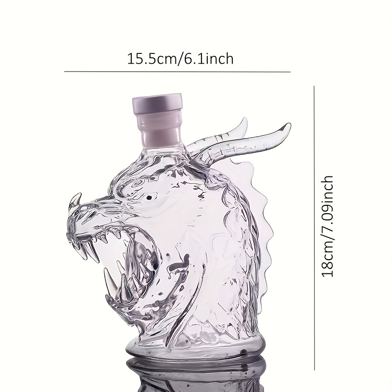ขวดเหล้ารูปหัวมังกร, ขวดวิสกี้ - Glass Decanter Whiskey บทวิจารณ์และราคา