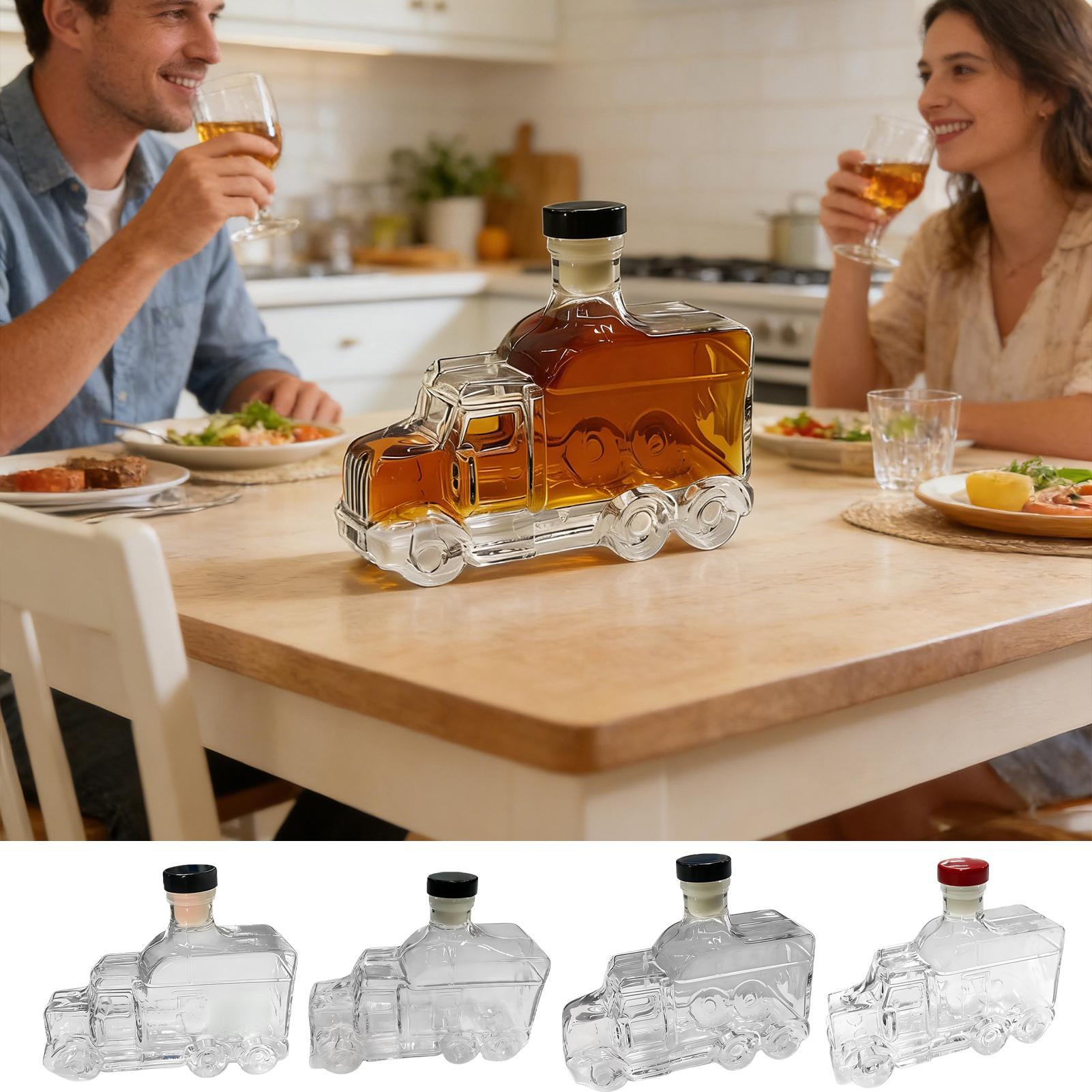 ขวดเหล้าวิสกี้ครัวขนาด 375 มล. - Glass Decanter Whiskey บทวิจารณ์และราคา
