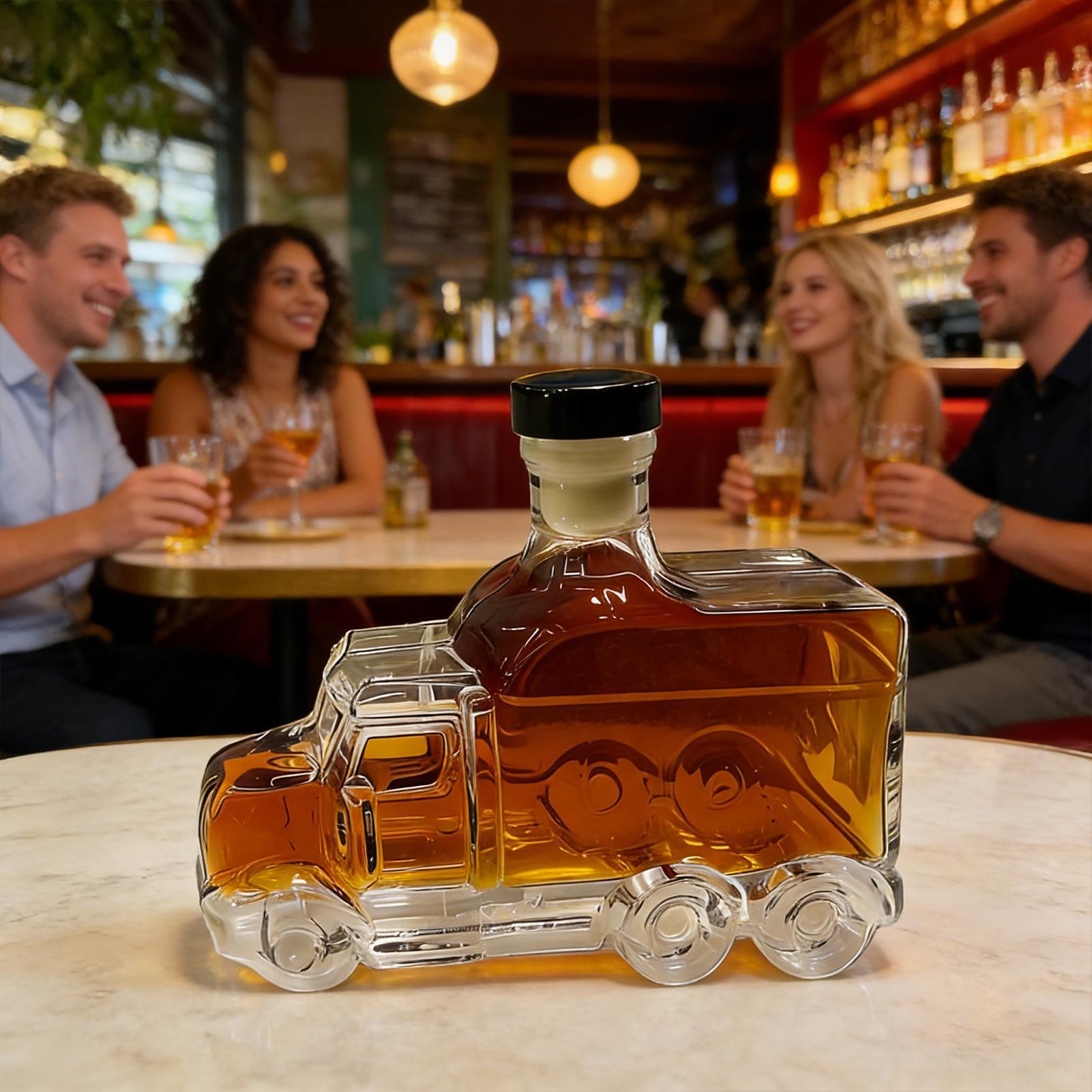 ขวดเหล้าวิสกี้ครัวขนาด 375 มล. - Glass Decanter Whiskey บทวิจารณ์และราคา