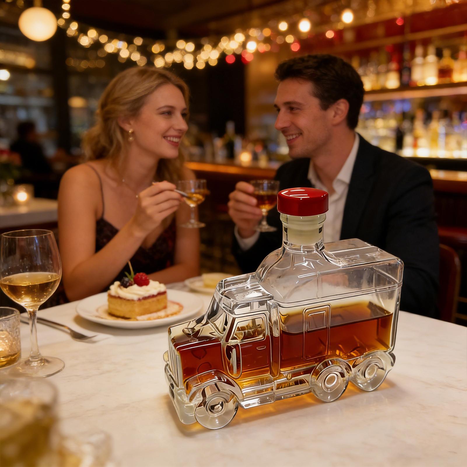ขวดเหล้าวิสกี้ครัวขนาด 375 มล. - Glass Decanter Whiskey บทวิจารณ์และราคา