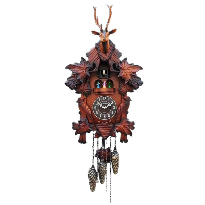 Cuckoo Wall CLOCK นาฬิกาไม้ห้อ - Luxury Lifestyle Watches บทวิจารณ์และราคา
