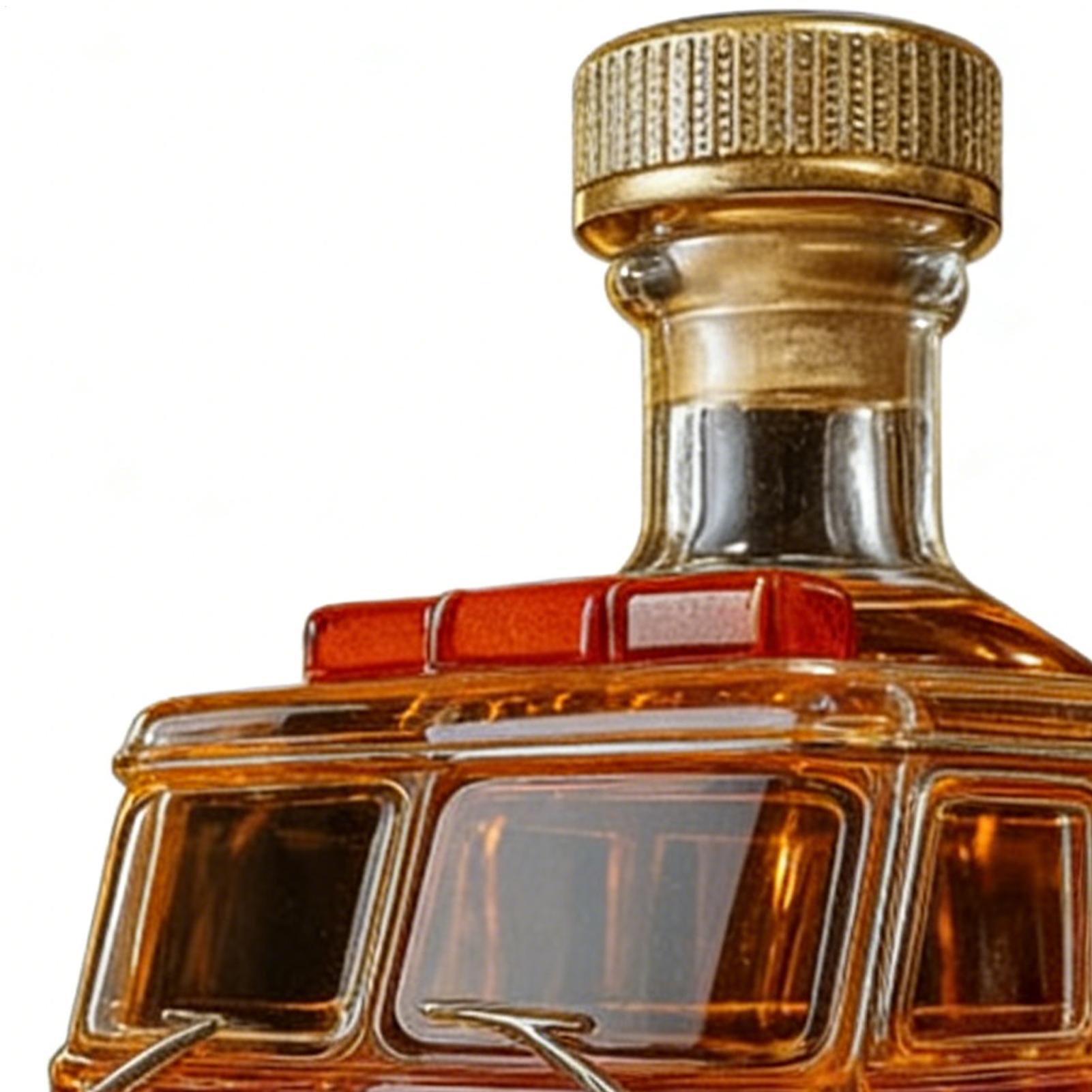 ขวดวิสกี้ 300 มล. รูปทรงรถดับเ - Glass Decanter Whiskey บทวิจารณ์และราคา