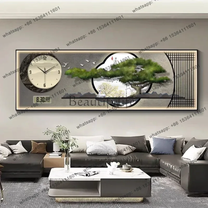 LJY นาฬิกาแขวนผนังสไตล์จีน สำห - Luxury Lifestyle Watches บทวิจารณ์และราคา