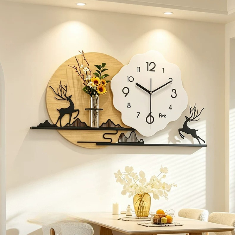 นาฬิกาแขวนผนังห้องนั่งเล่นสไตล - Luxury Lifestyle Watches บทวิจารณ์และราคา
